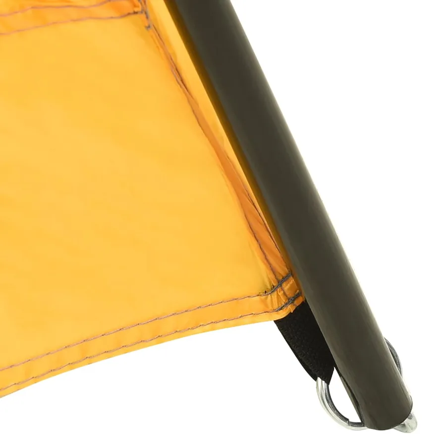 Tente de piscine Tissu 500x433x250 cm Jaune - 4