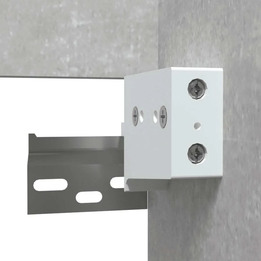 Armoire de salle de bain avec miroir Gris béton 41x38,5x48 cm - 9