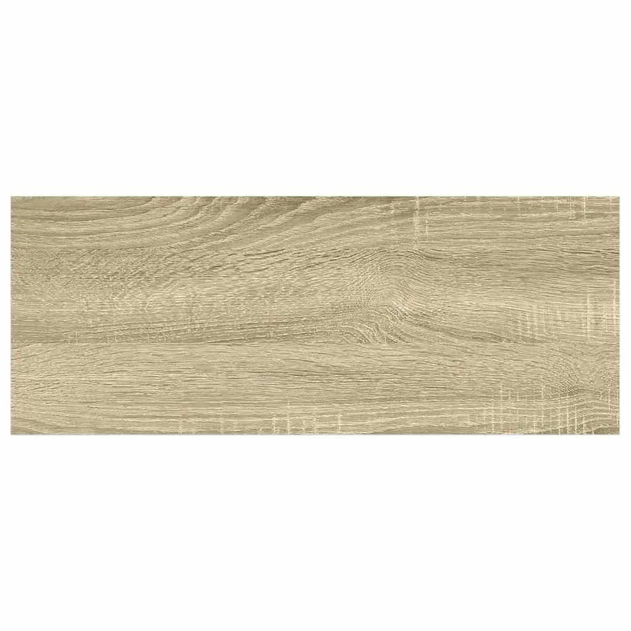 Étagères flottantes 4 pcs chêne et blanc 60x23,5x3,8 cm MDF - 10