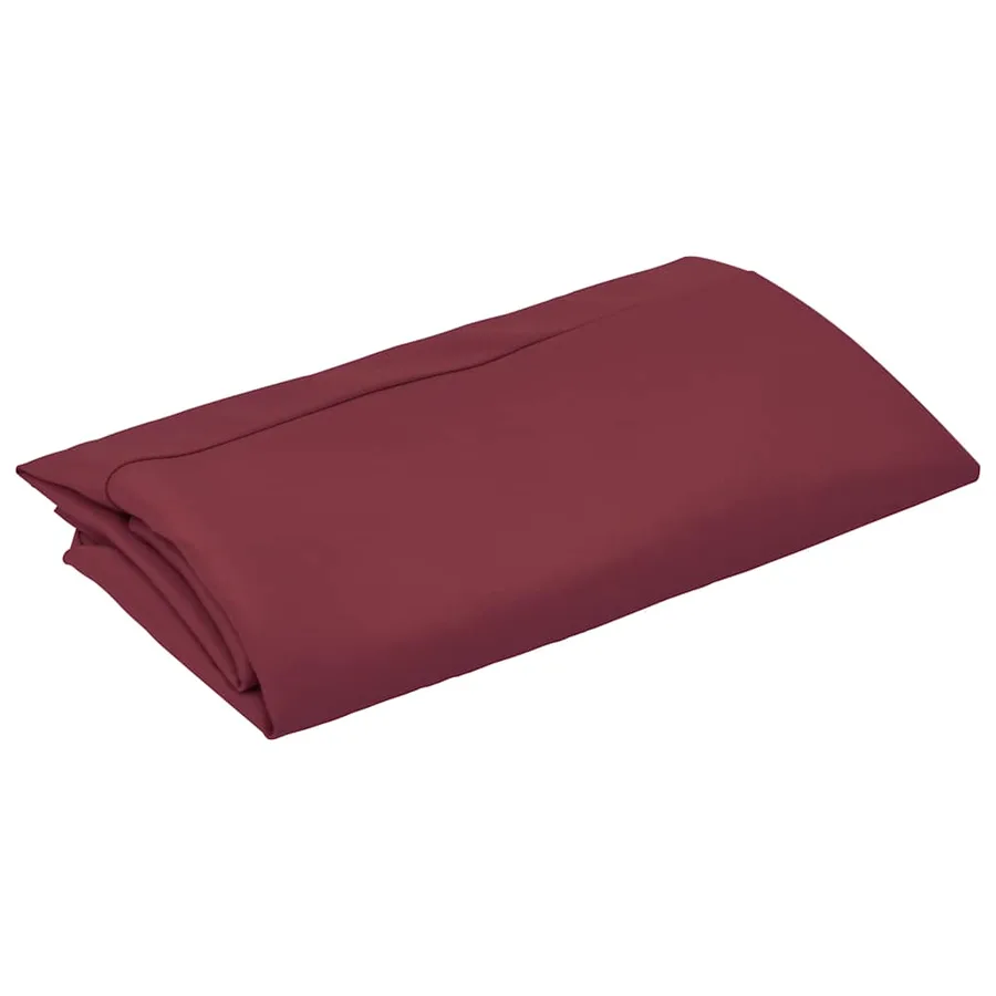 Tissu de remplacement pour parasol d'extérieur Bordeaux 300 cm - 3