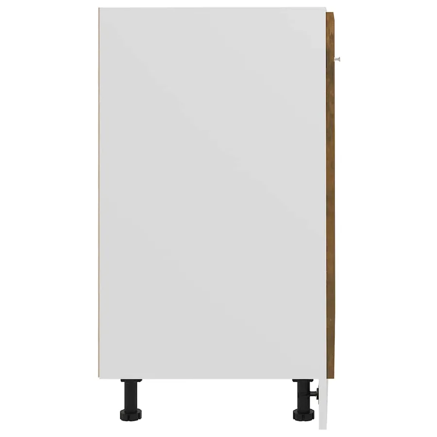 Meuble bas "Lyon" Chêne fumé 60 x 46 x 81,5 cm Bois d'ingénierie - 6