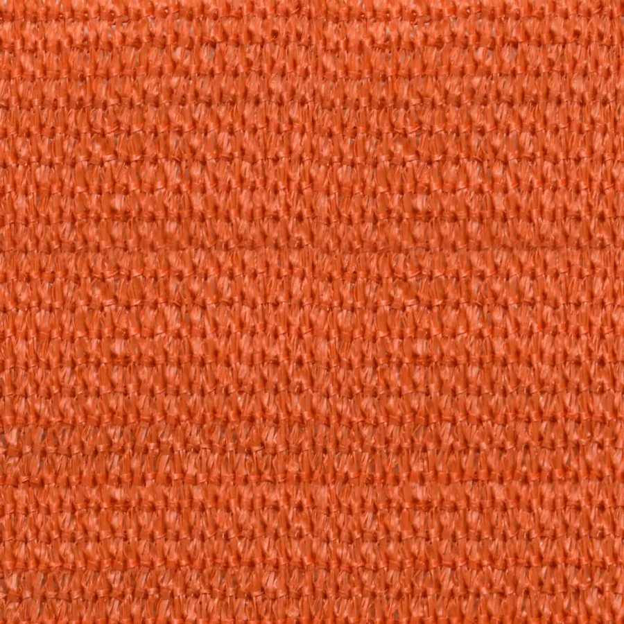 Voile d'ombrage 160 g/m² Orange 2x4 m PEHD - 9
