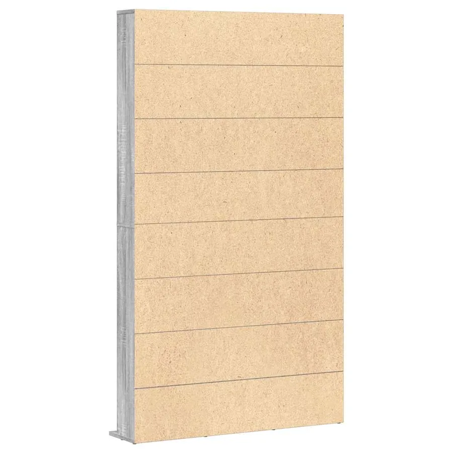 Armoire à CD Sonoma gris 102x23x177,5 cm Bois d'ingénierie - 7
