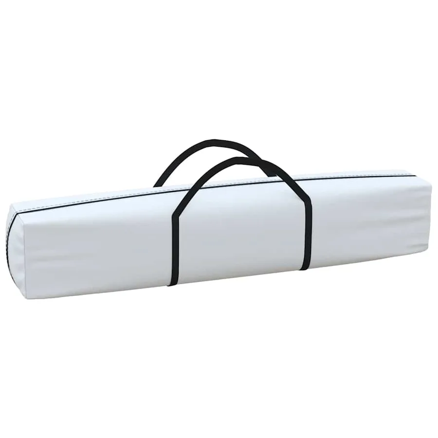Tente de réception pliable avec parois Blanc 3x6 m - 8
