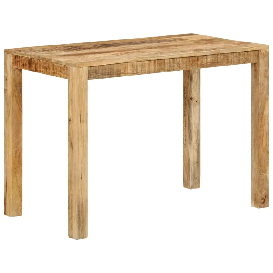 Table à dîner 110x55x76 cm Bois de manguier massif - 11
