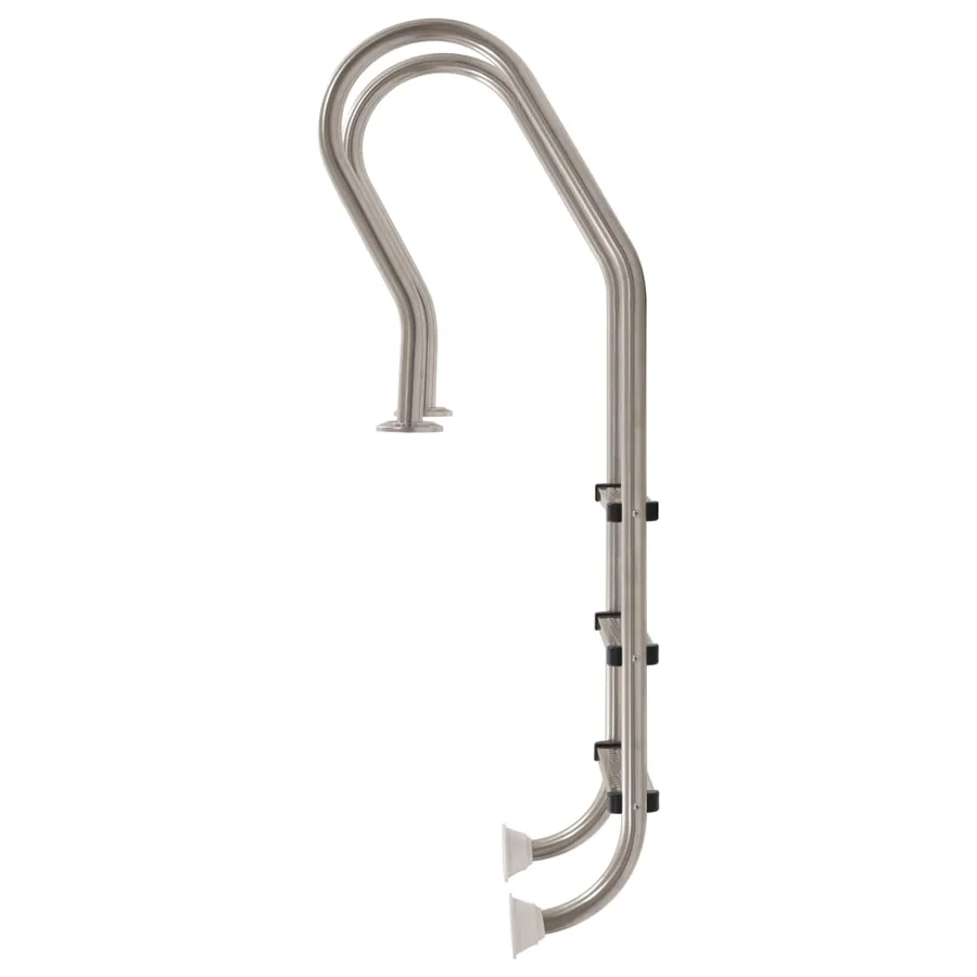 Échelle de piscine à 3 échelons Acier inoxydable 304 120 cm - 3