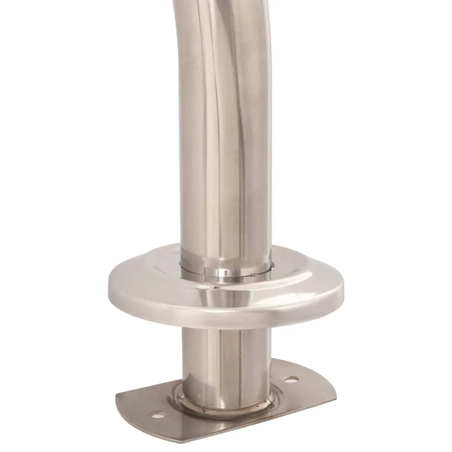 Échelle de piscine à 3 échelons Acier inoxydable 304 120 cm - 7