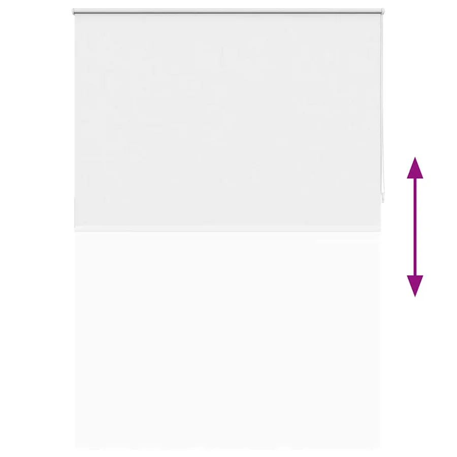 Store enrouleur occultant 144,4 x 230 cm, largeur du tissu 140 cm, blanc - 9