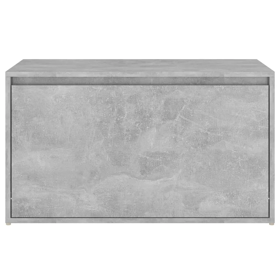Banc d'entrée 80x40x45 cm Gris béton Bois d'ingénierie - 5