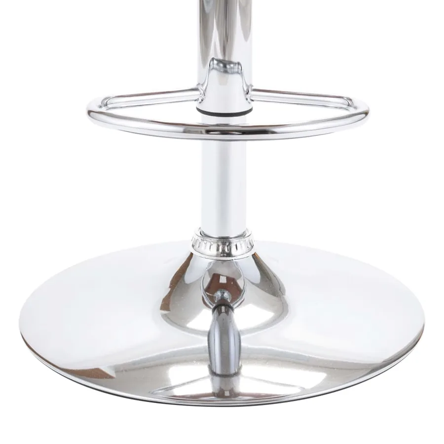 Tabouret de bar Contreplaqué et tissu gris - 6