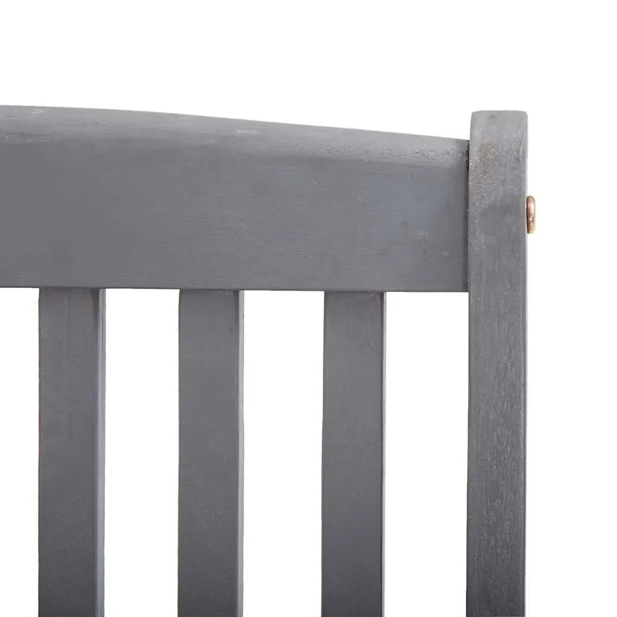Chaises pliables d'extérieur lot de 6 et coussins Bois d'acacia - 15