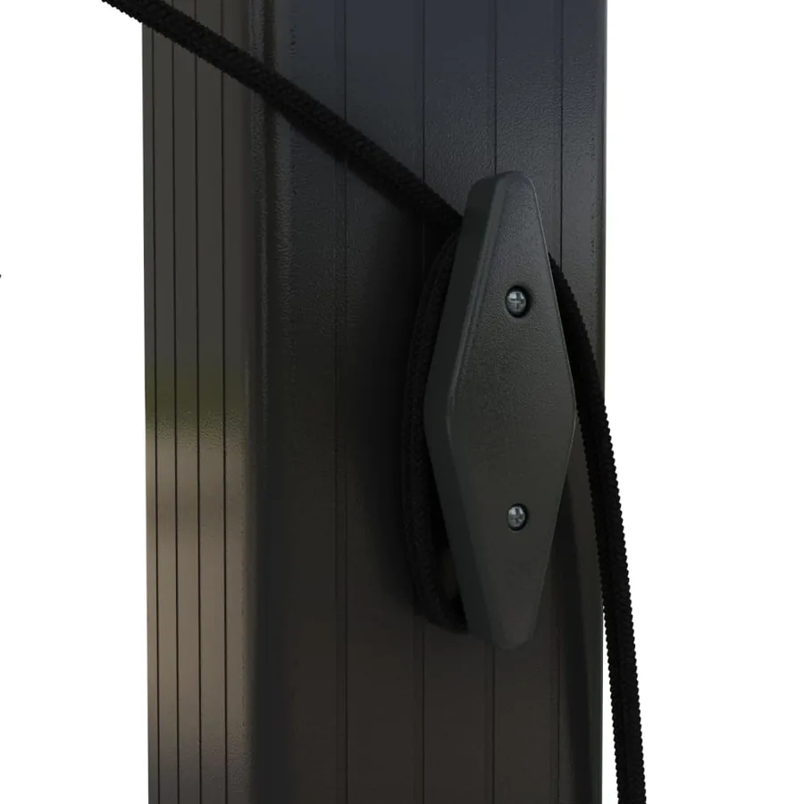 Tonnelle de jardin avec toit rétractable 3x3 m Crème - 9
