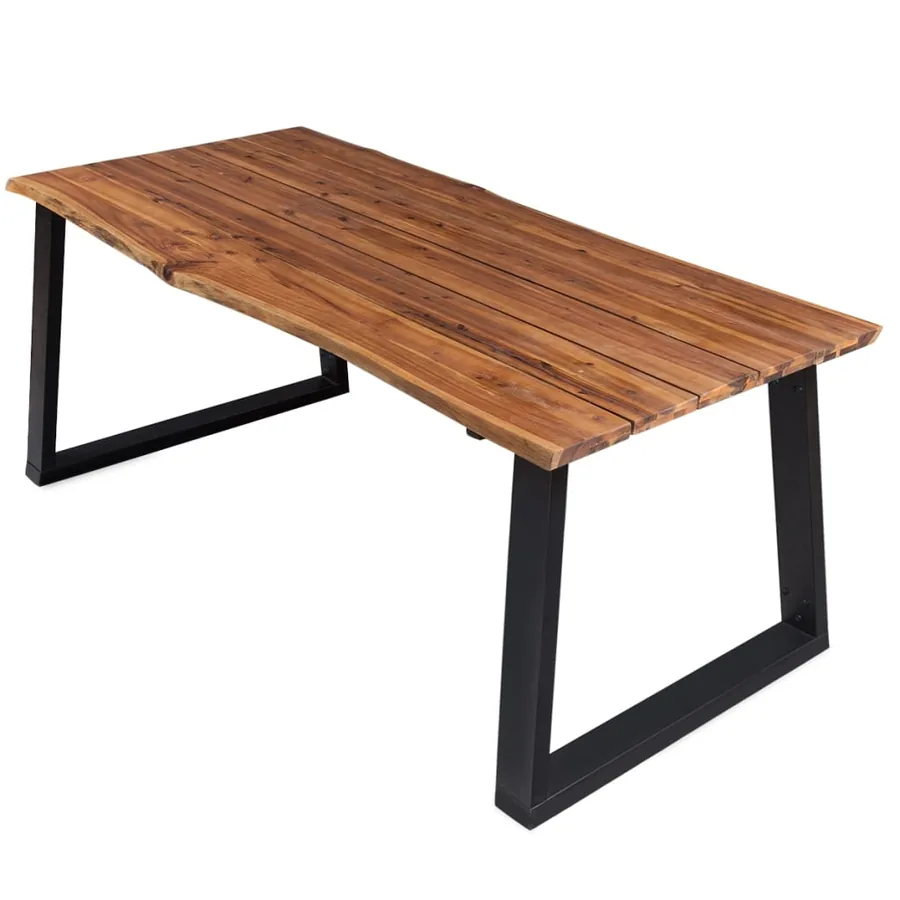 Table à manger 170x90x75 cm Bois d'acacia massif