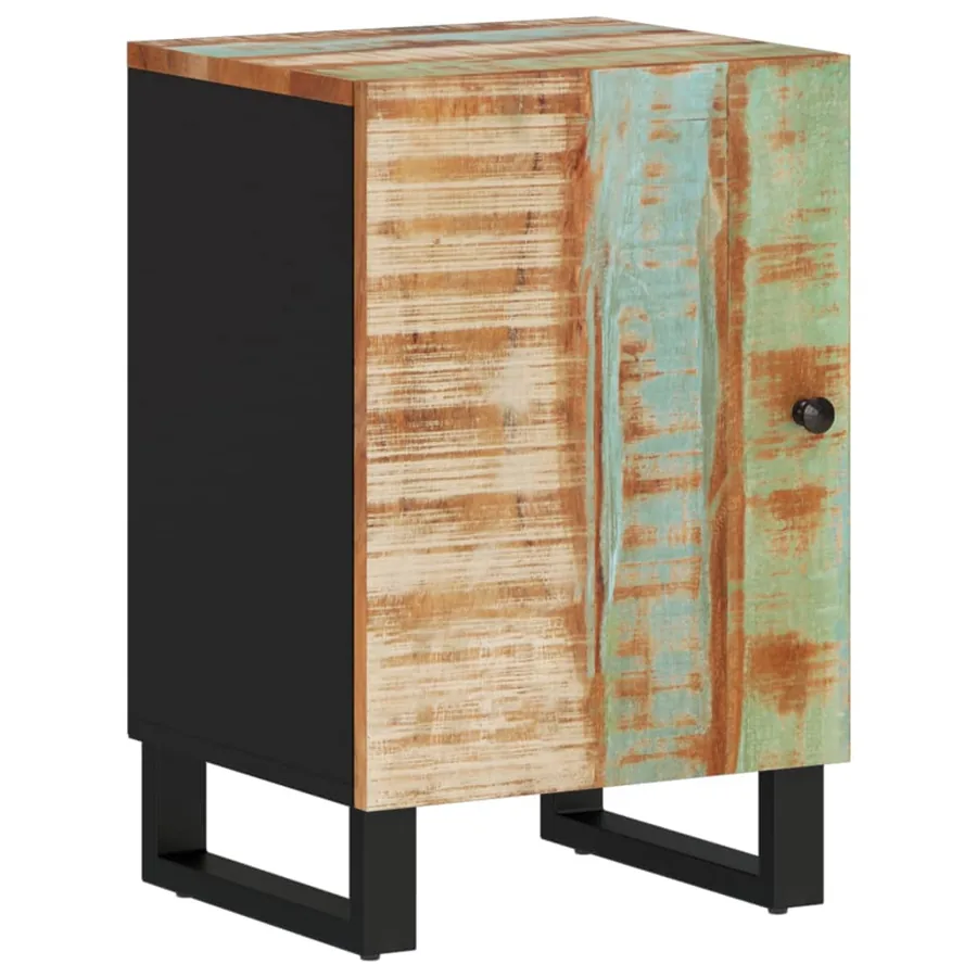 Ensemble de meubles de salle de bain 5 pcs bois massif récupéré - 7