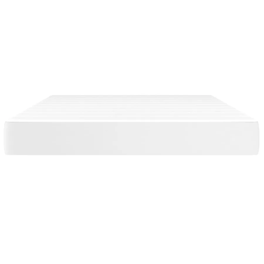 Matelas de lit à ressorts ensachés fermeté moyenne Blanc 140x190x20 cm - 3