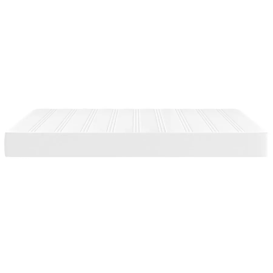 Matelas de lit à ressorts ensachés fermeté moyenne Blanc 140x190x20 cm - 4