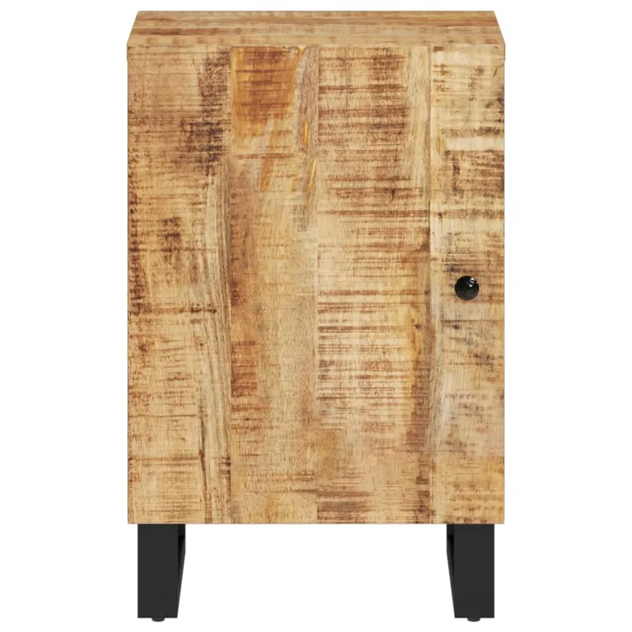 Armoire de salle de bain 38x33x58 cm bois massif de manguier - 4