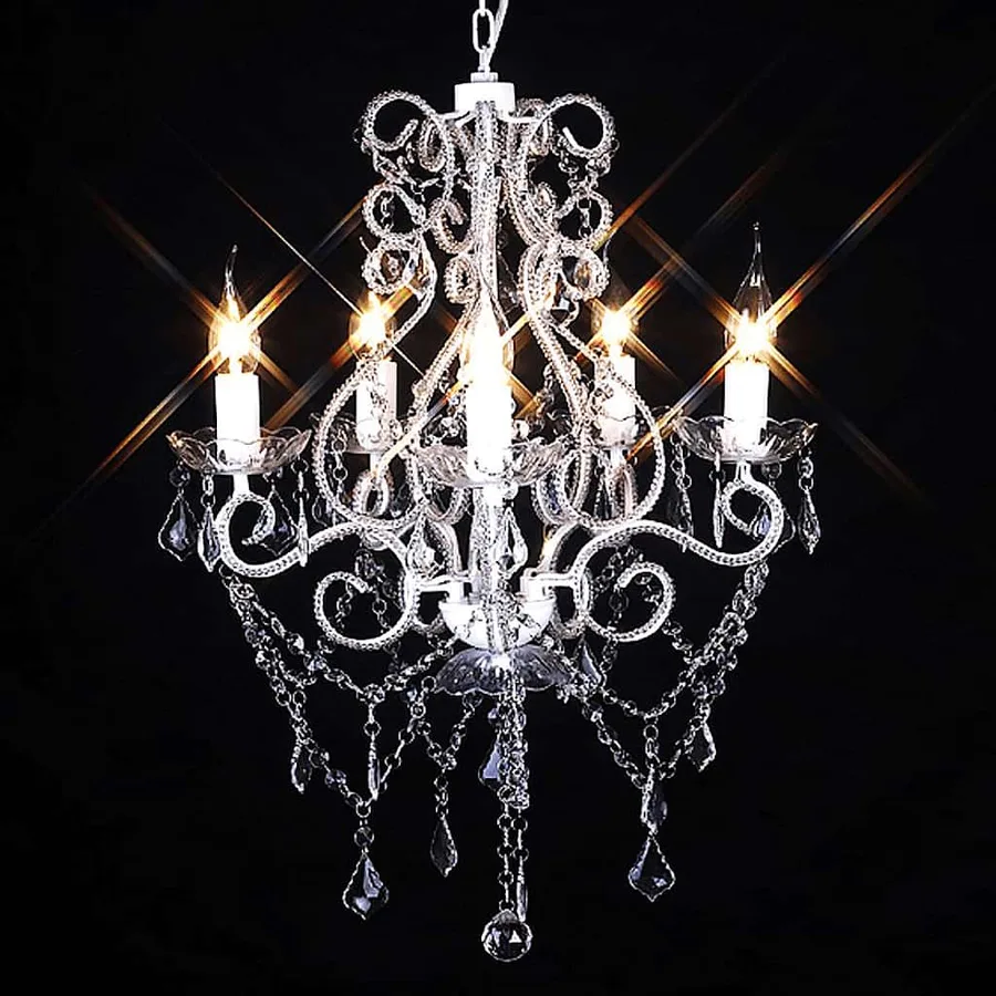 Chandelier avec 2800 cristaux E14 - 2