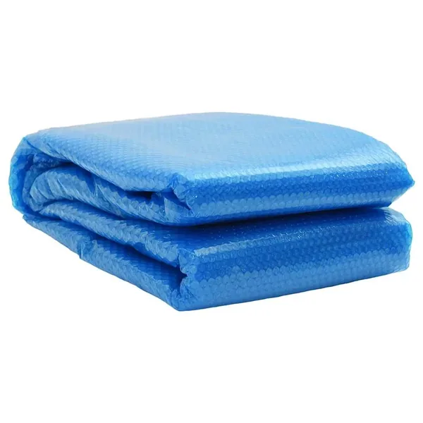 Couverture de piscine rectangulaire 1200x600 cm PE Bleu