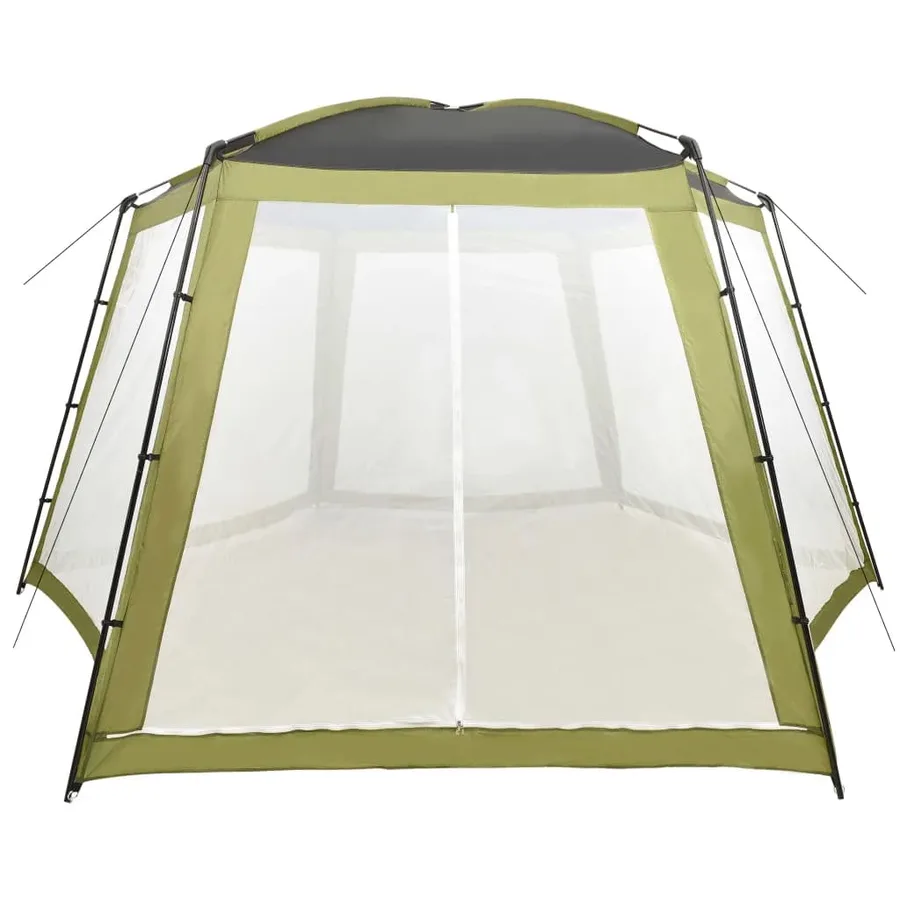 Tente de piscine Tissu 590x520x250 cm Vert - 2