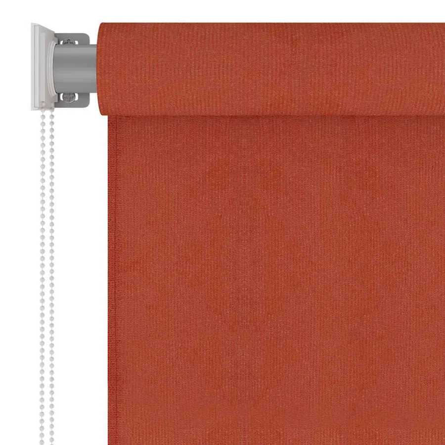 Store roulant d'extérieur 225 (l) x 230 (H) cm couleur terre cuite HDPE - 3