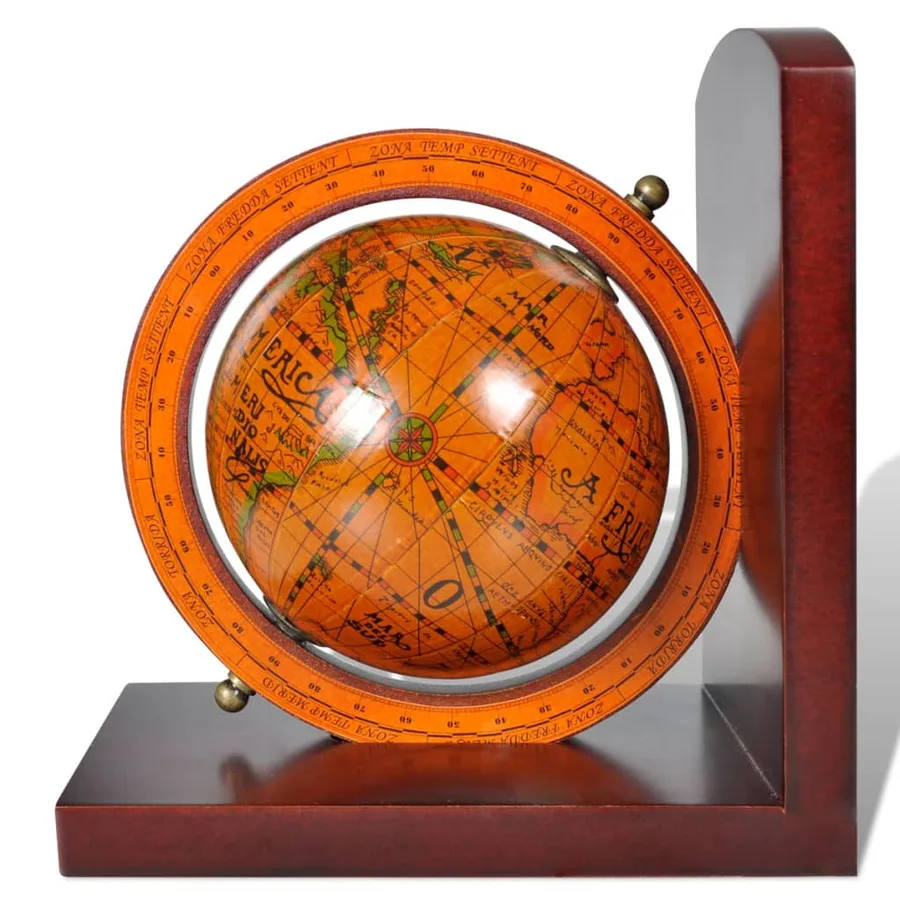 Serre-livre Globe 2 pcs - 4