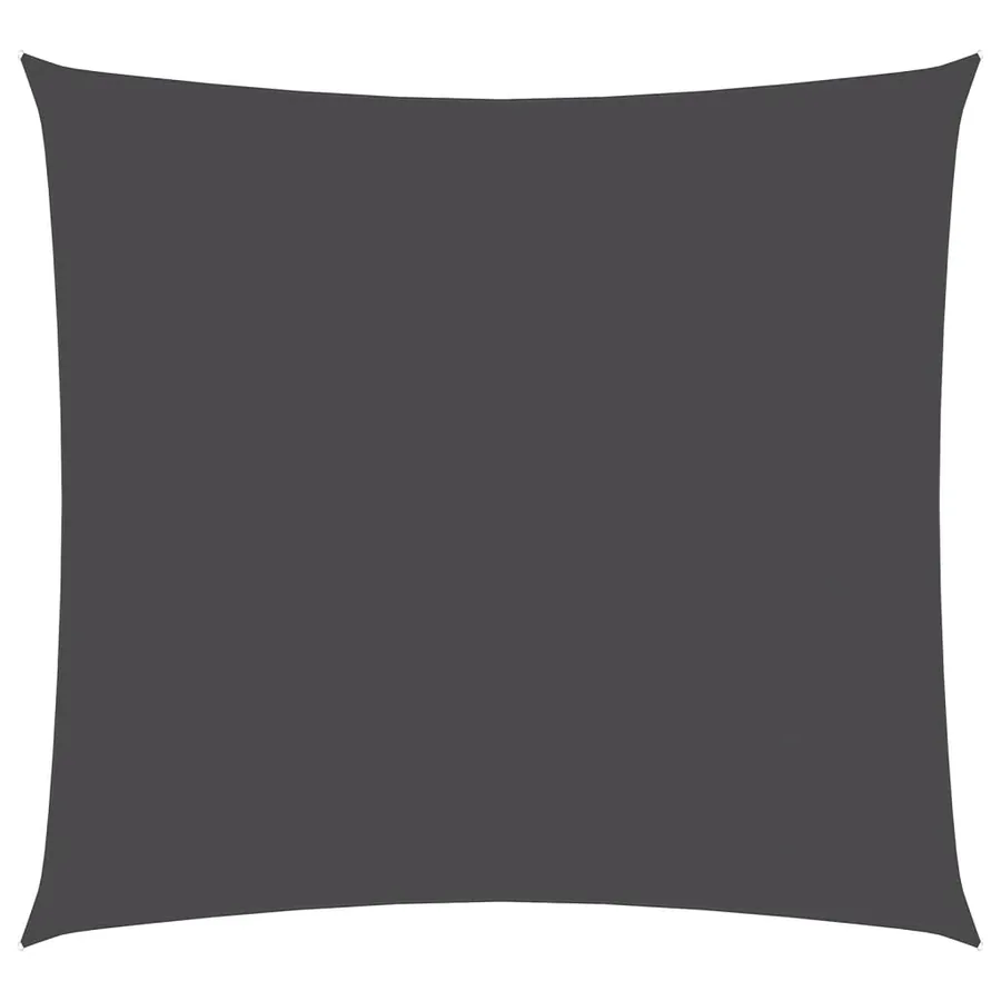 Parasol en tissu oxford carré 3x3 m anthracite - 2