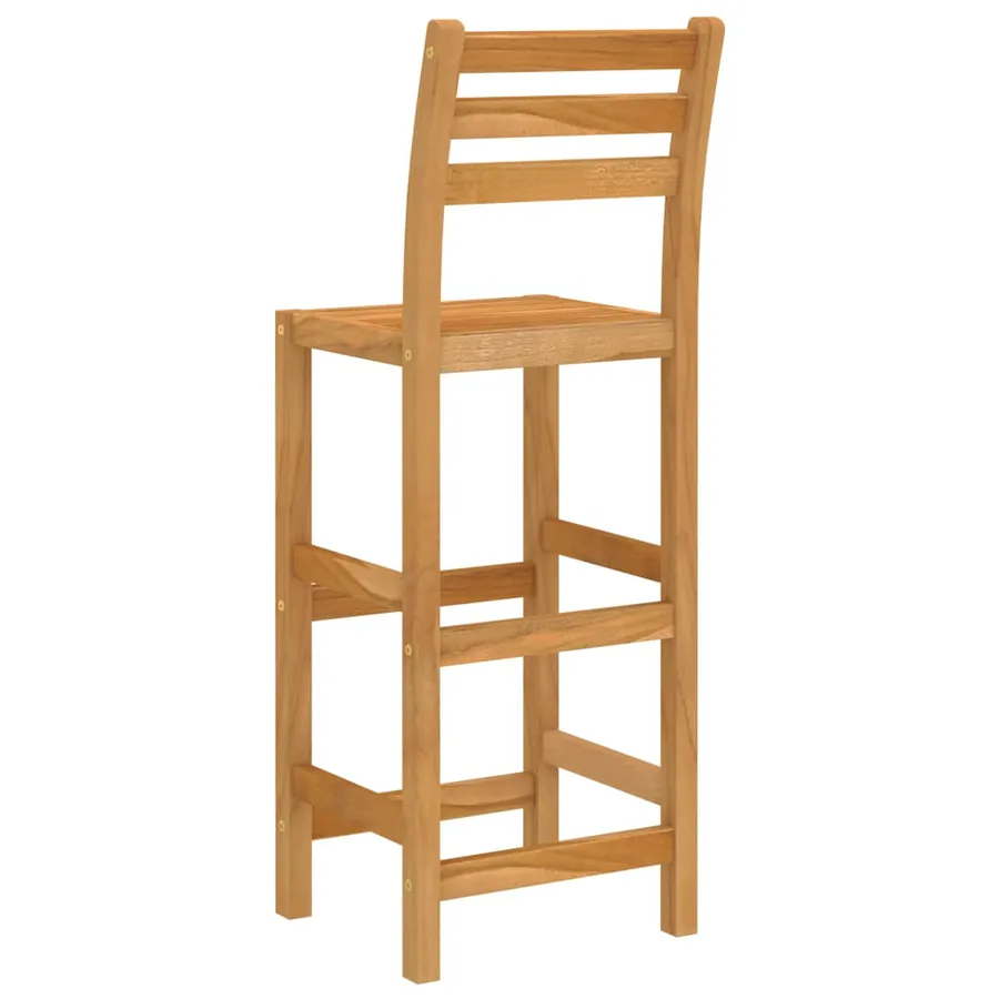 Ensemble de bar d'extérieur 5 pcs Bois d'acacia massif - 8