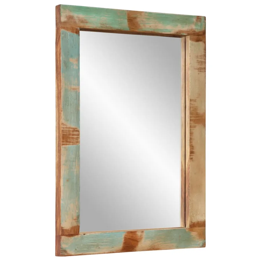 Ensemble de meubles de salle de bain 3 pcs bois massif récupéré - 7