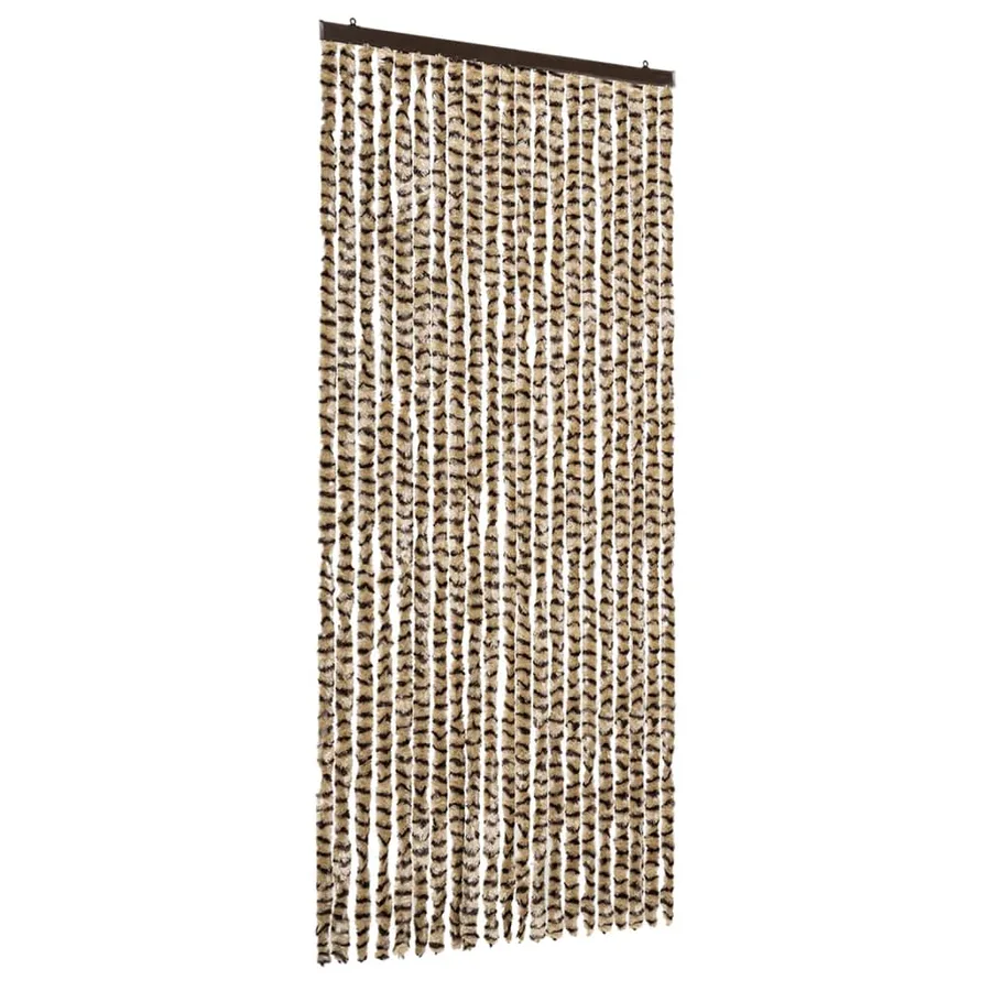 Moustiquaire Beige et marron 90x220 cm Chenille - 2