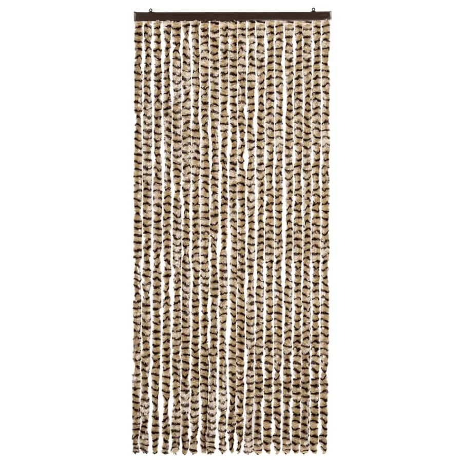 Moustiquaire Beige et marron 90x220 cm Chenille - 3