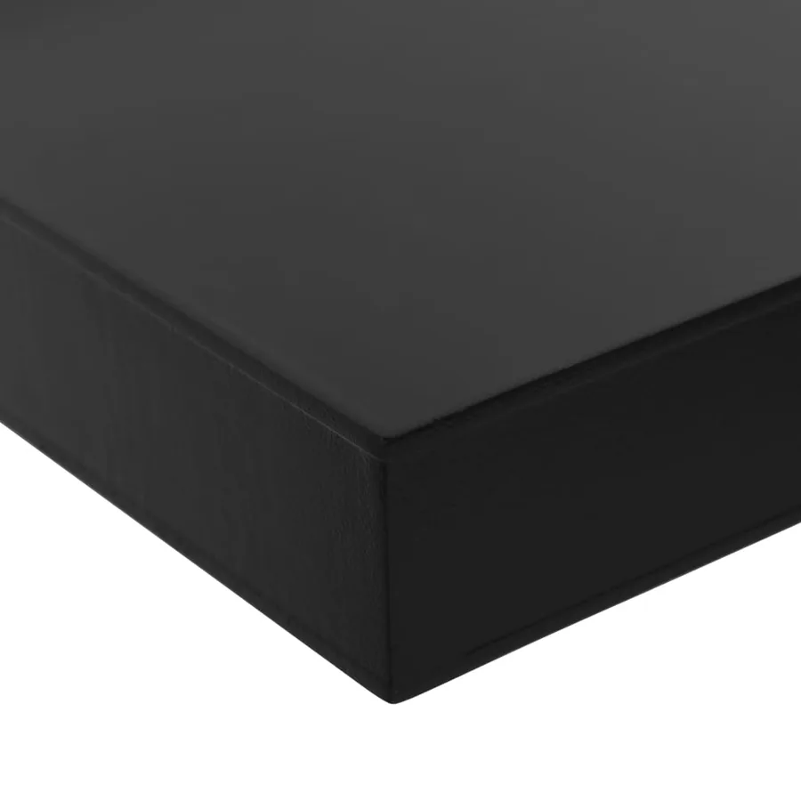 Étagères murales flottantes 2 pcs Noir 80x20x3,8 cm - 5