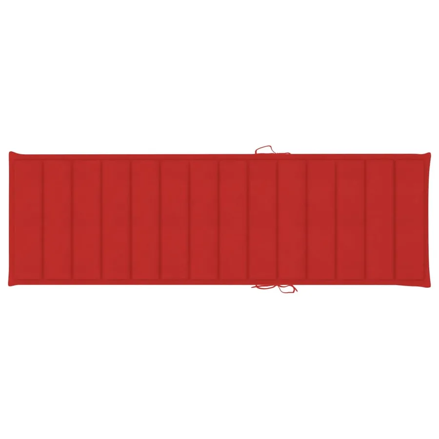 Chaise longue pour 2 personnes avec coussins Bambou - 14