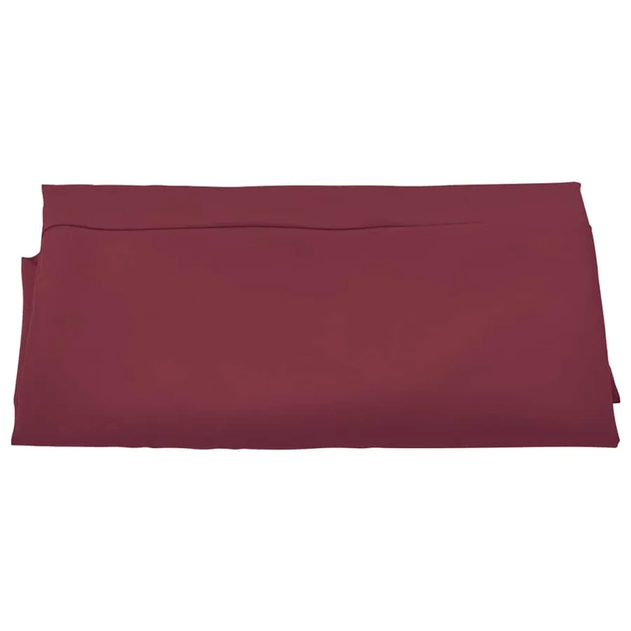Tissu de remplacement pour parasol déporté bordeaux rouge 300cm - 4