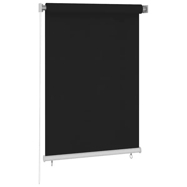 Store roulant d'extérieur 105 (l) x 140 (H) cm noir