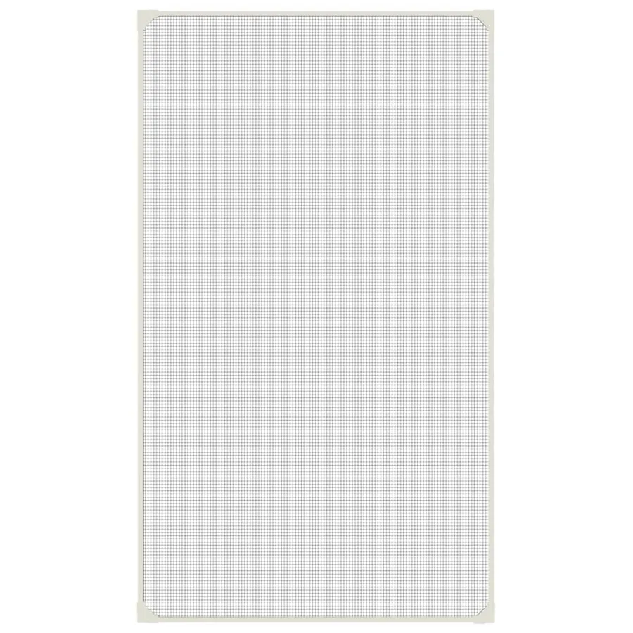 Moustiquaire magnétique pour fenêtres blanc 80x140 cm - 3