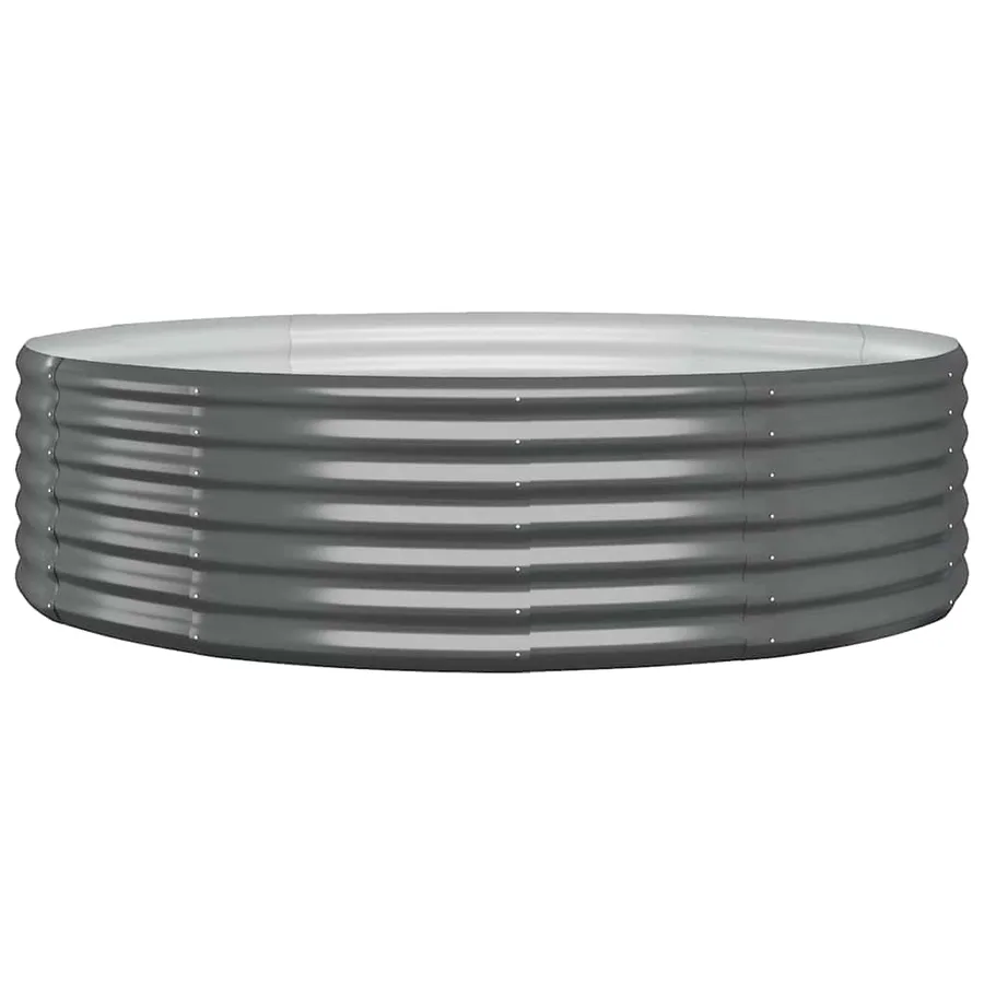 Lit surélevé de jardin Acier galvanisé Anthracite - 2