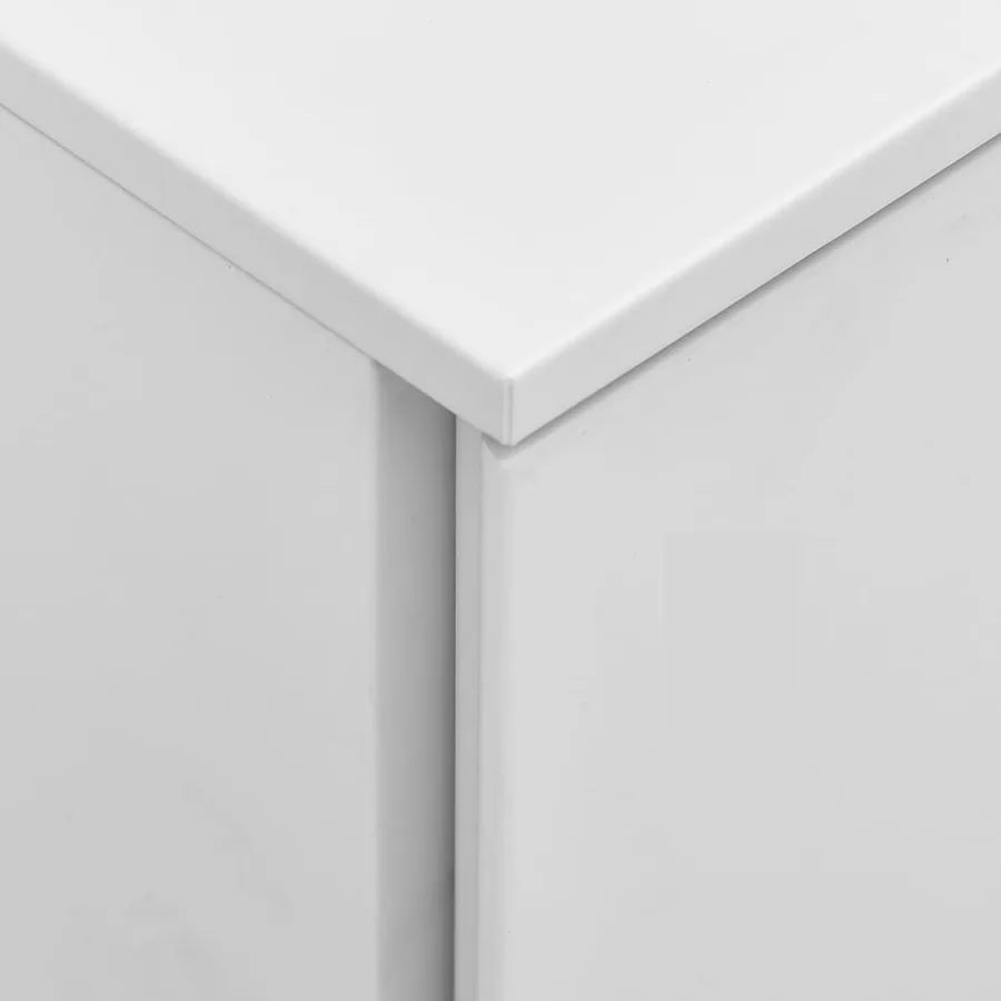 Classeur mobile Gris clair 39x45x60 cm Acier - 6