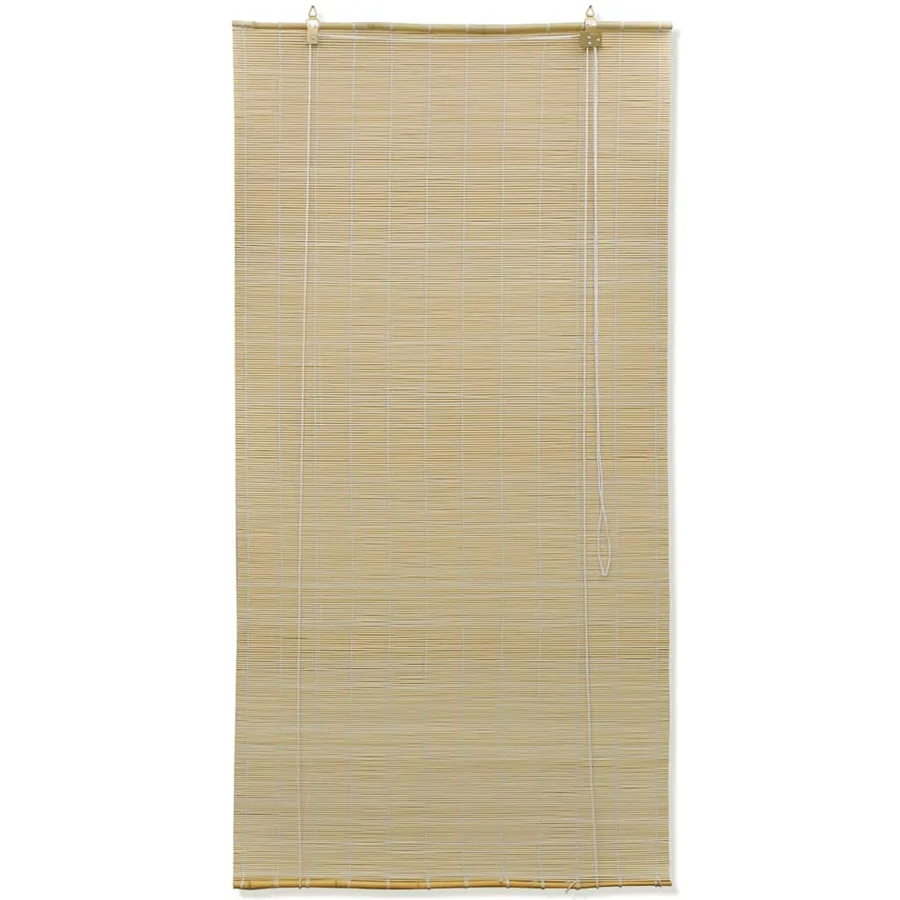 Store à rouleau bambou naturel 140x160 cm - 2