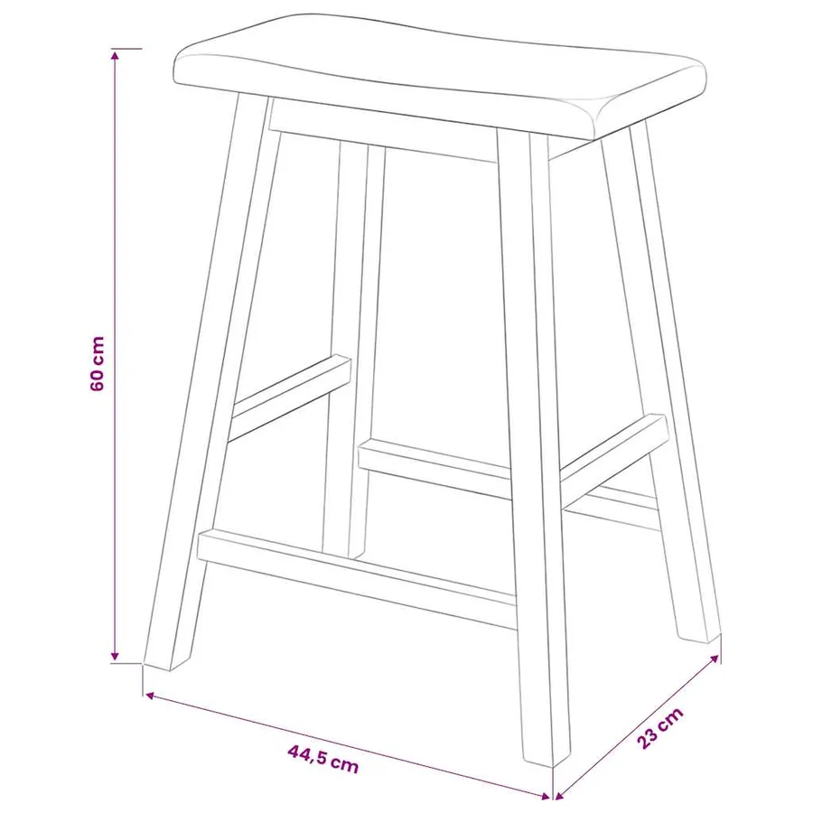 Assortiment de bar 3 pcs MDF Noir - 10