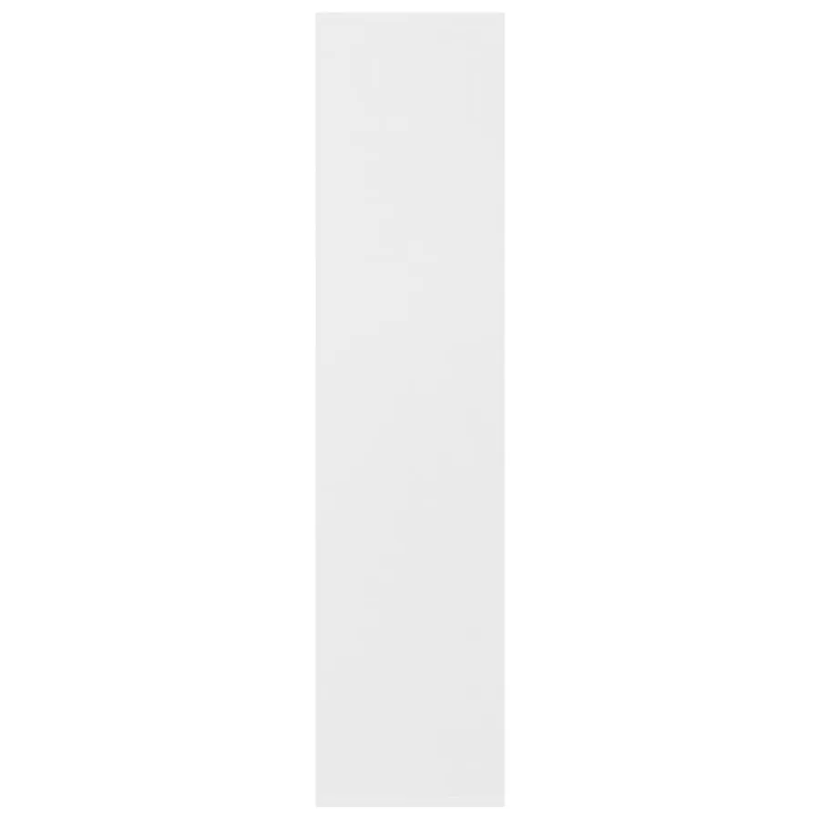 Bibliothèque Blanc 50x25x106 cm Bois d'ingénierie - 5