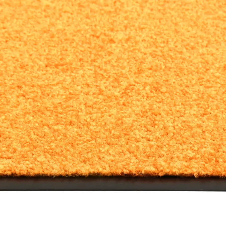 Paillasson lavable Orange 90x120 cm - 3