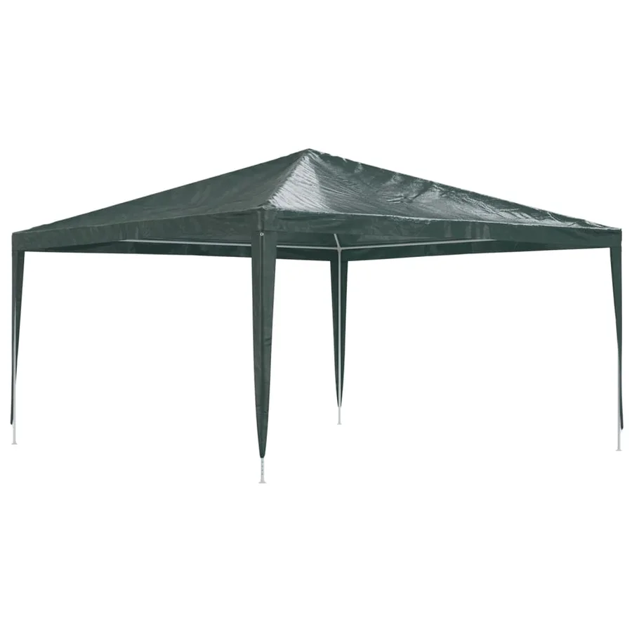 Tente de réception professionnelle 4x4 m Vert 90 g/m² - 2