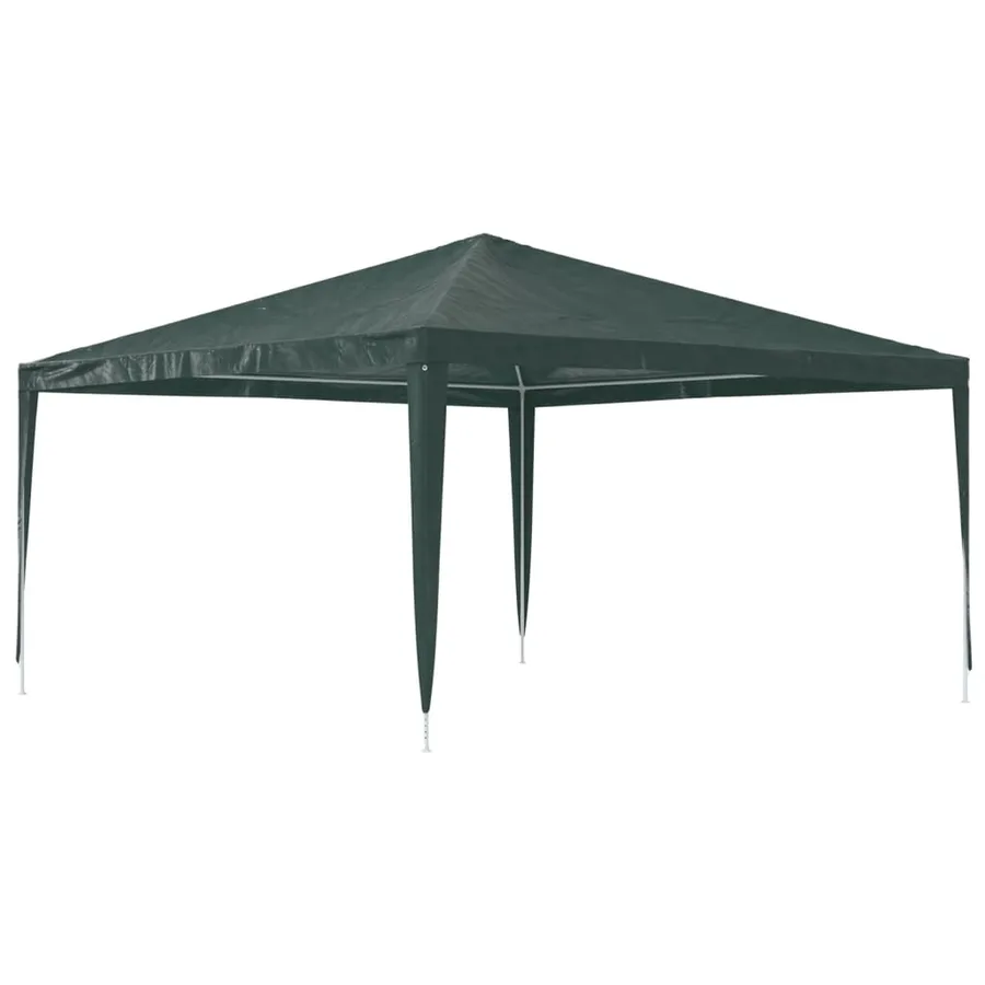 Tente de réception professionnelle 4x4 m Vert 90 g/m² - 5