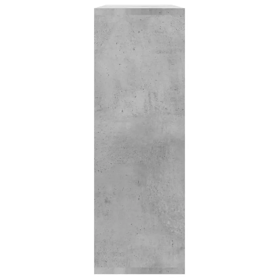 Étagères murales Gris béton 104x20x58,5 cm Bois d'ingénierie - 5