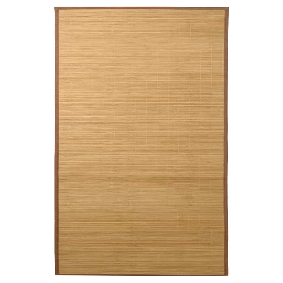 Tapis en bambou 100x160 cm Marron - 2