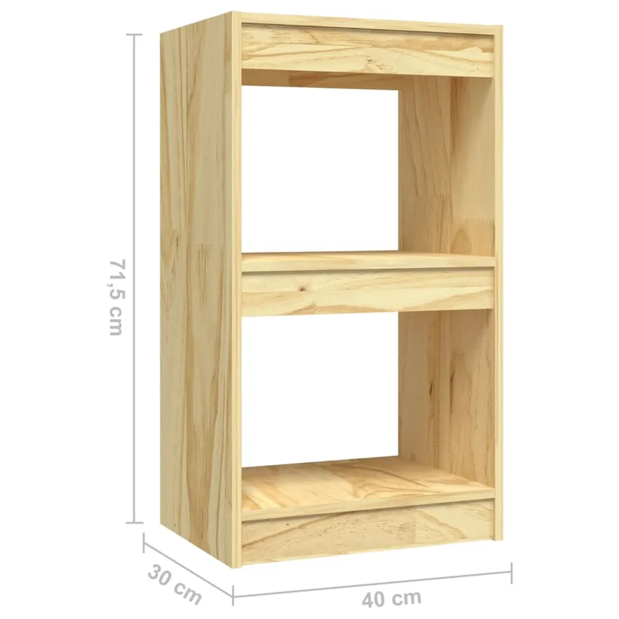 Bibliothèque 40x30x71,5 cm Bois de pin massif - 8