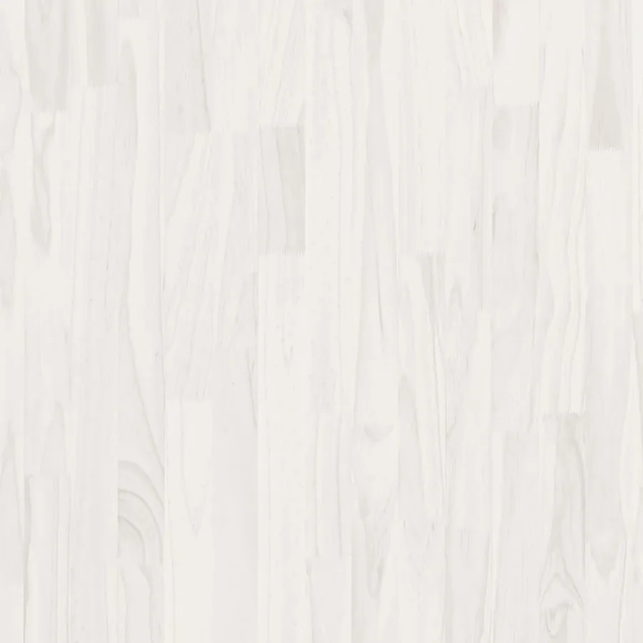Armoire haute Blanc 80x30x210 cm Bois de pin solide - 8