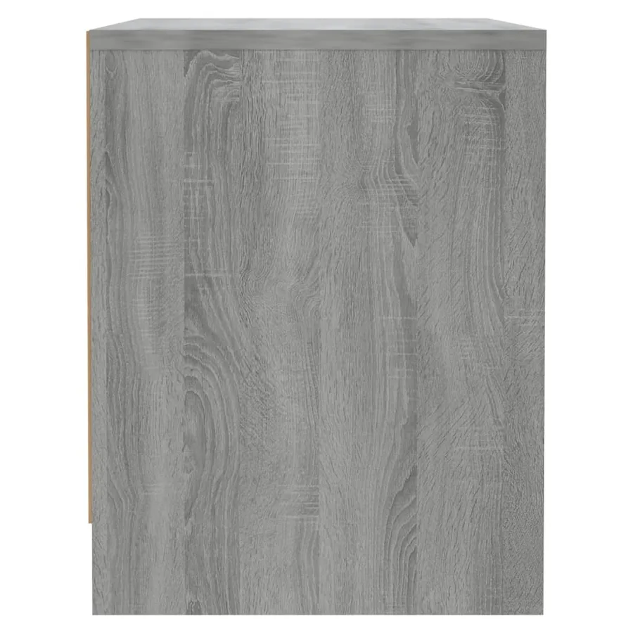 Tables de chevet 2 pcs Sonoma gris 45x34x44,5cm bois ingénierie - 8