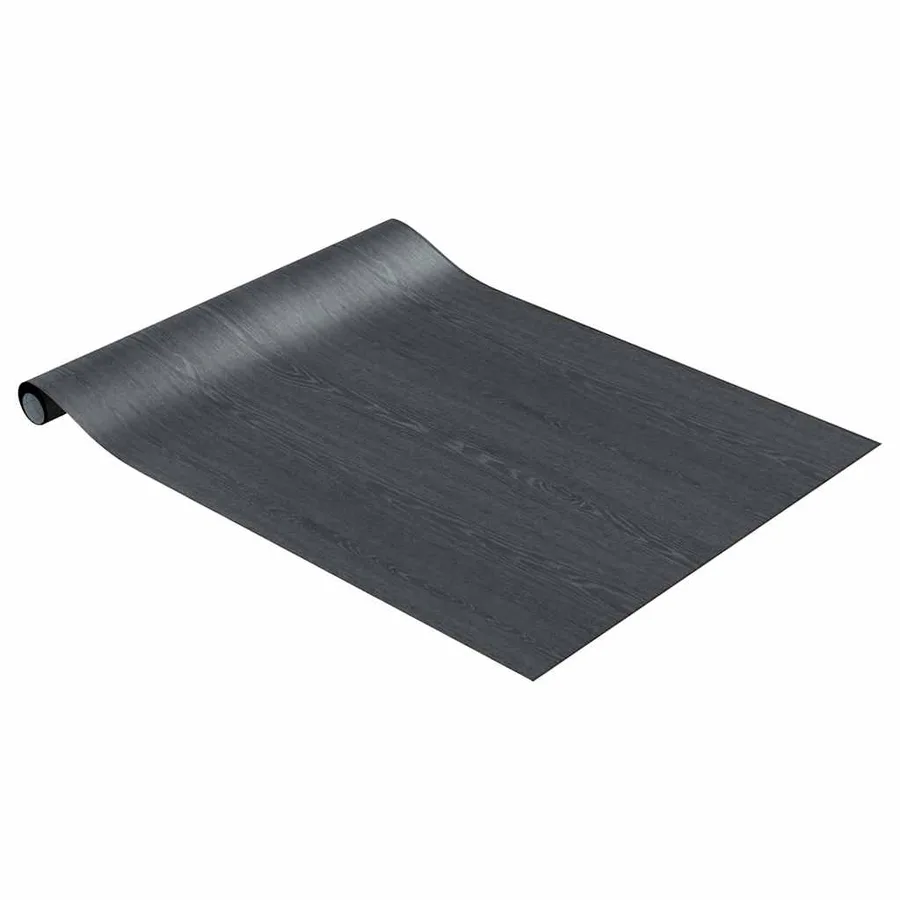 Film autoadhésif pour meubles bois foncé 500x90 cm PVC - 2
